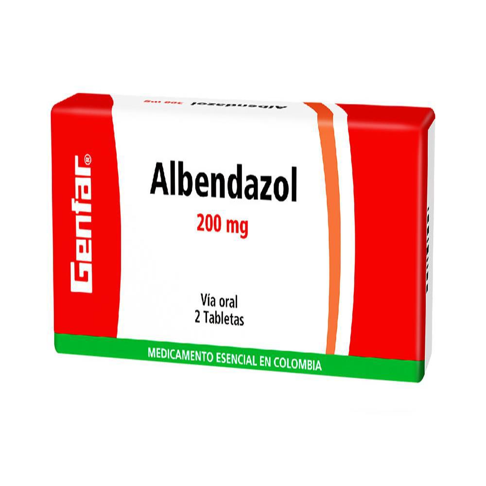 Albendazol Genfar Albendazol 200Mg Tab Oral Caj 2 Tab 1 U img #5