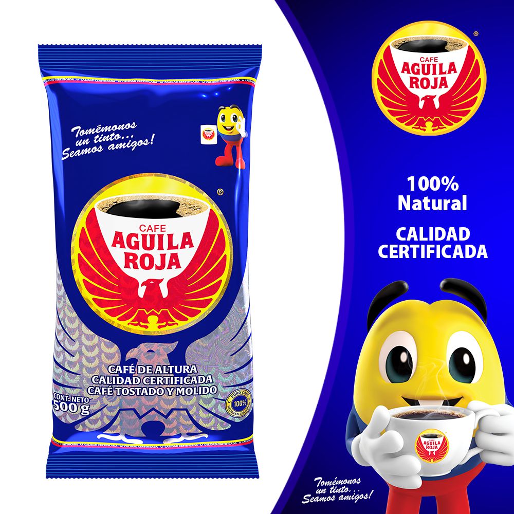 Café AGUILA ROJA molido (500  gr) img #1