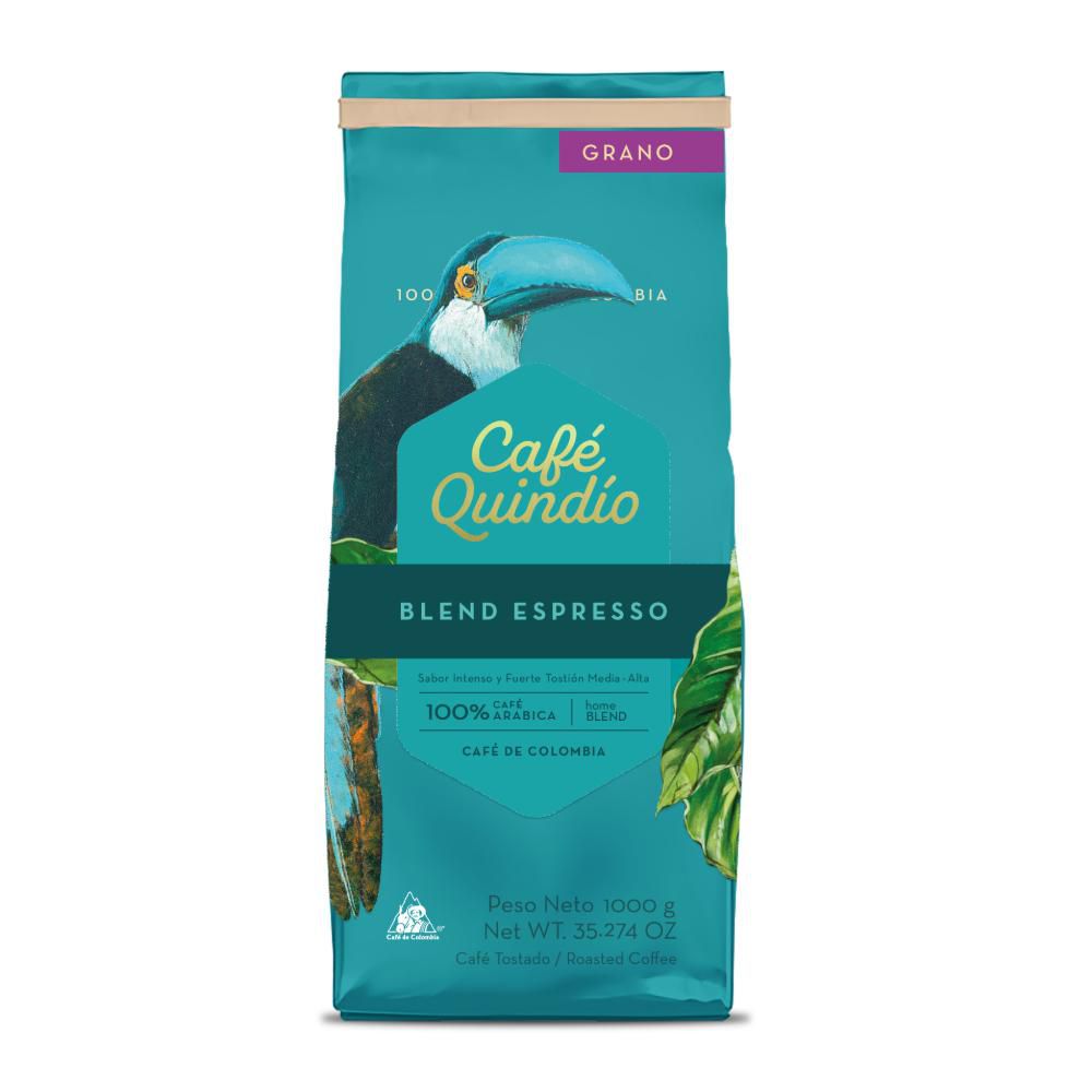 Café CAFE QUINDIO en grano, tostado blend (1000  gr) img #1