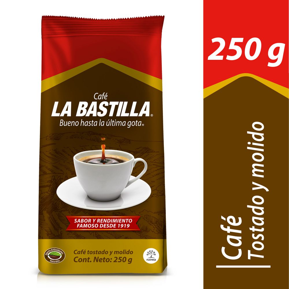 Café LA BASTILLA tostado y molido (250  gr) img #1