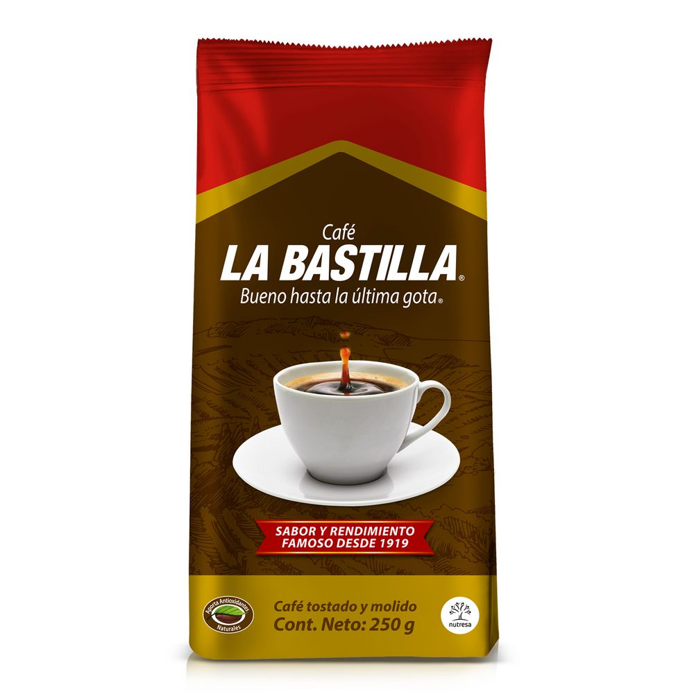 Café LA BASTILLA tostado y molido (250  gr) img #2