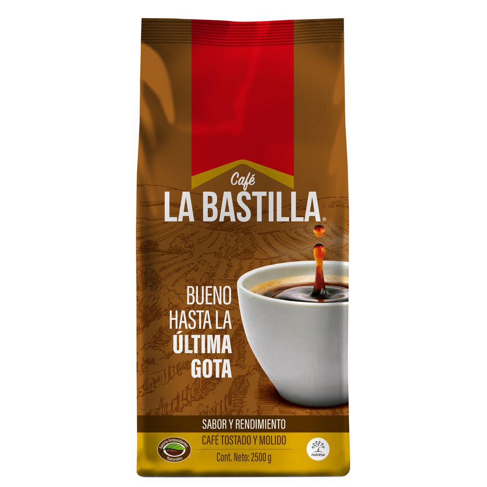 Café LA BASTILLA tostado y molido (2500  gr) img #2