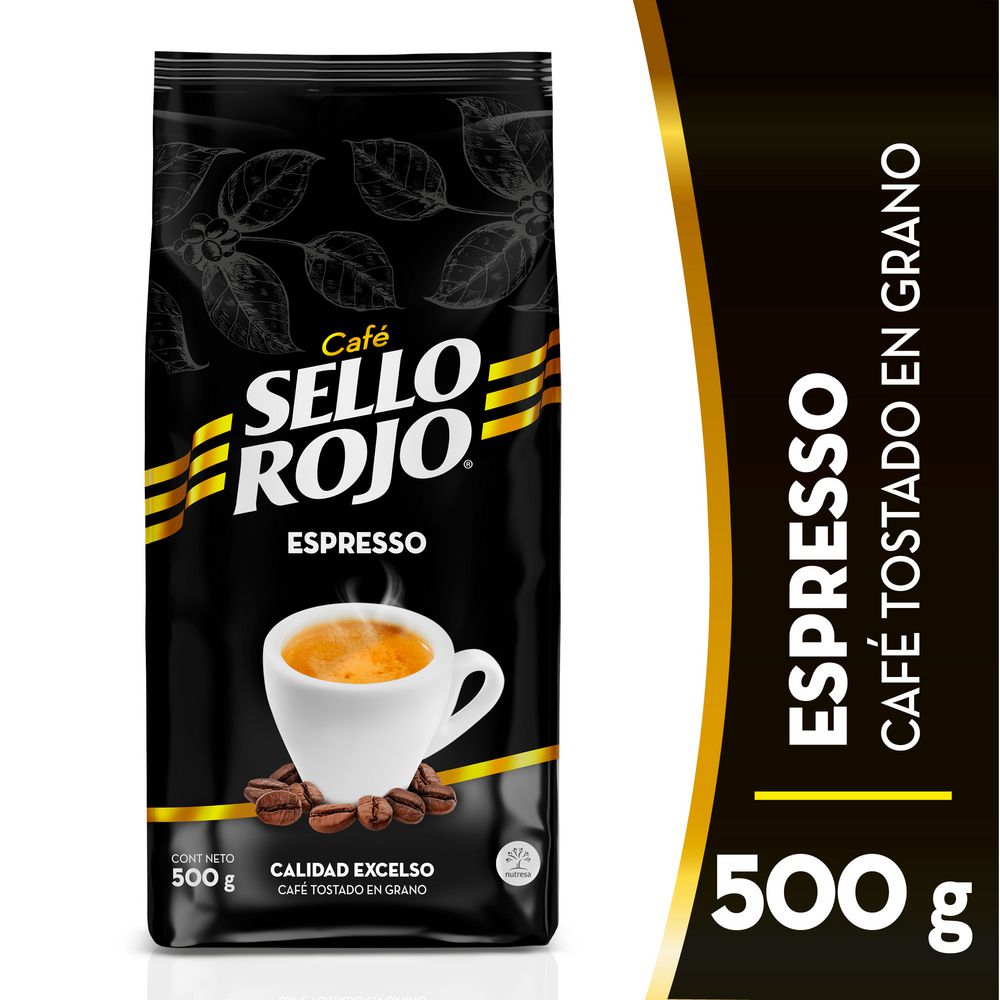 Café SELLO ROJO espresso grano (500  gr) img #1