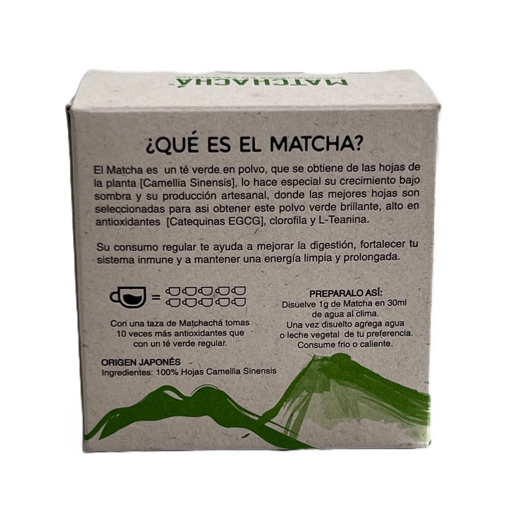 Té MATCHACHA premium (18  gr) img #3