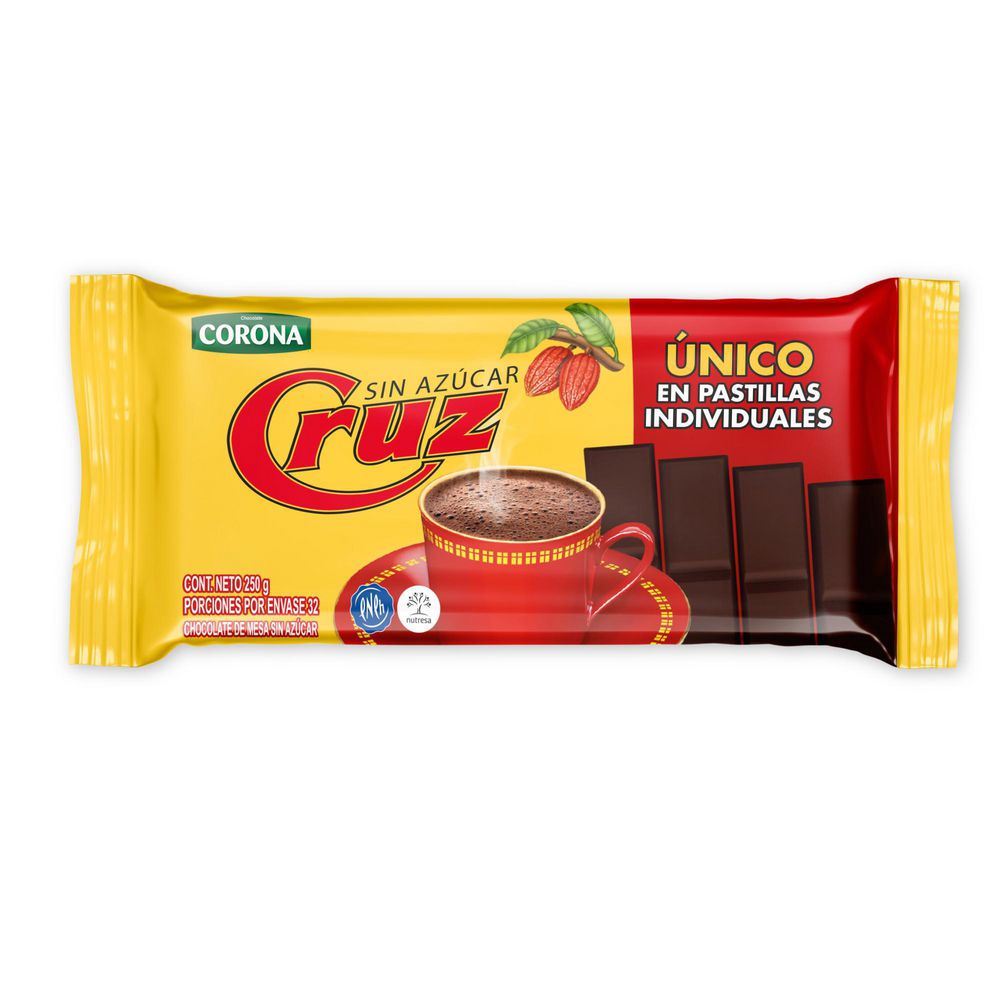 Chocolate CRUZ en barra (250  gr) img #2