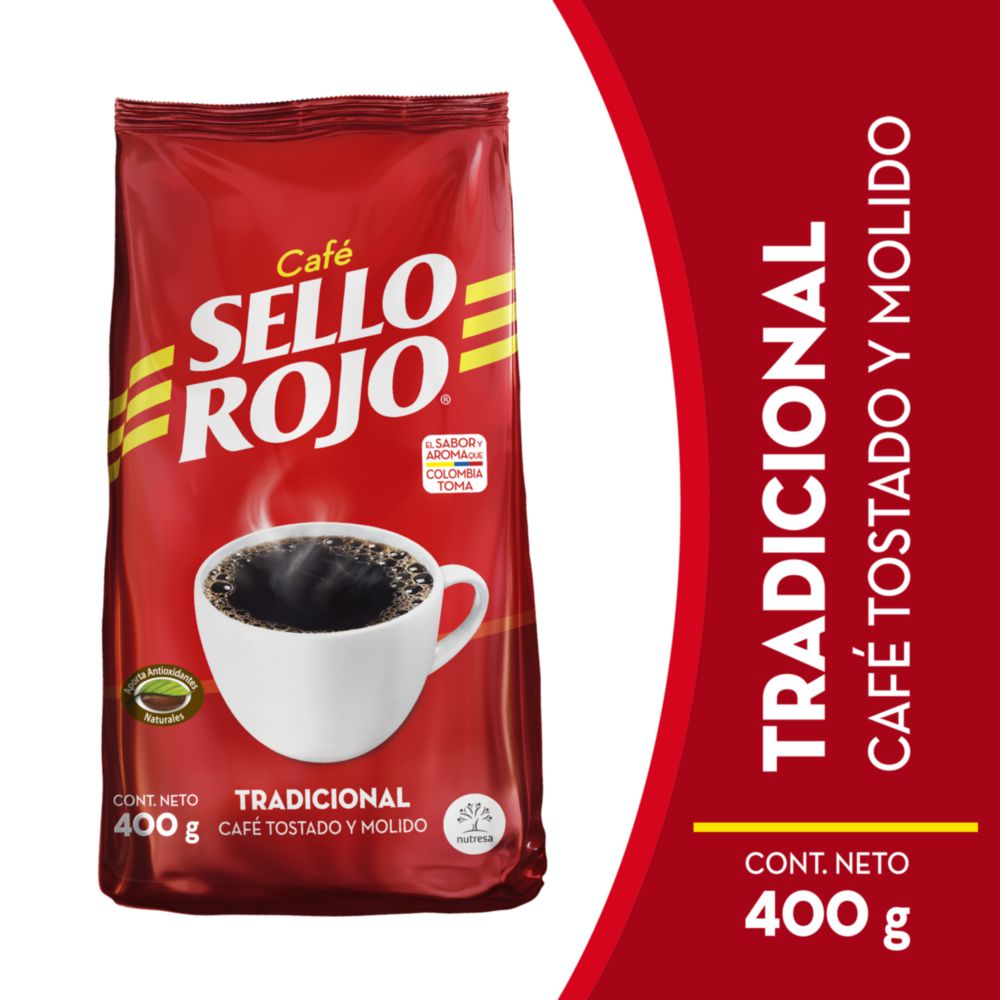 Café SELLO ROJO molido (400  gr) img #1