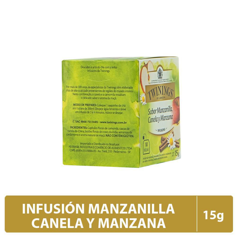 Infusión TWININGS manzanilla canela (15  gr) img #2