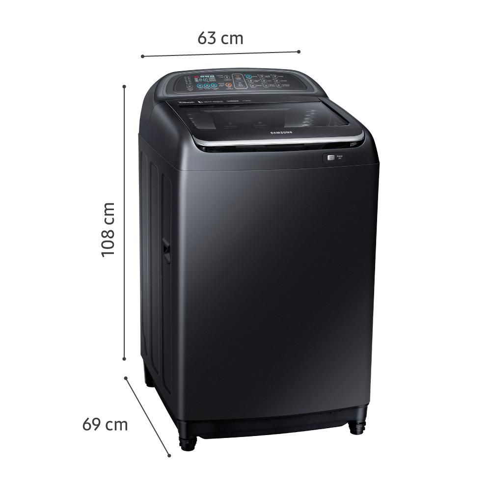 Lavadora SAMSUNG Carga Superior 17 kg (37 lb) WA17J6750 img #4