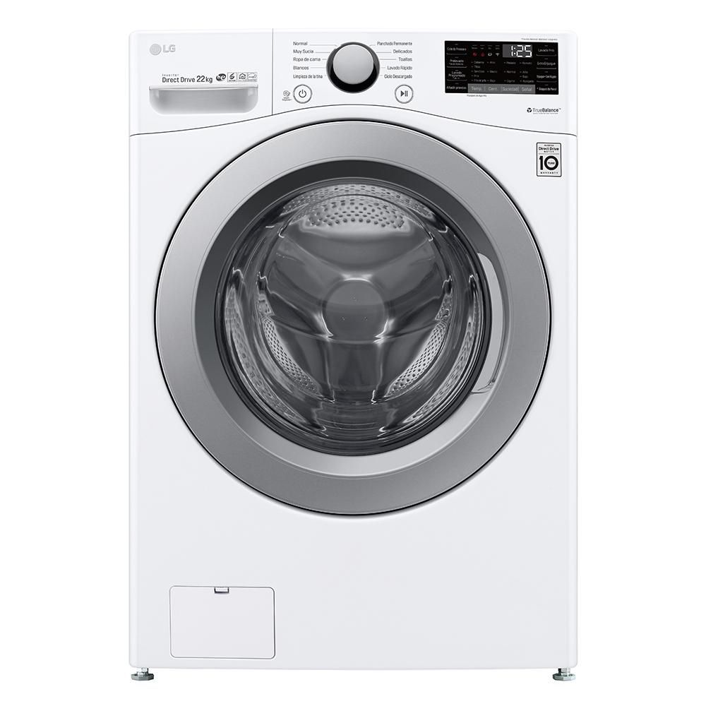 Lavadora LG Carga Frontal 22 kg (48lb) WM22WV26S. img #1