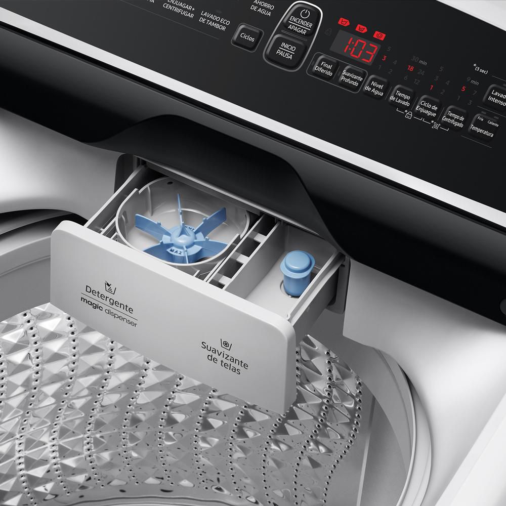 Lavadora SAMSUNG Carga Superior 15 kg (33 lb) WA15R5260B img #5