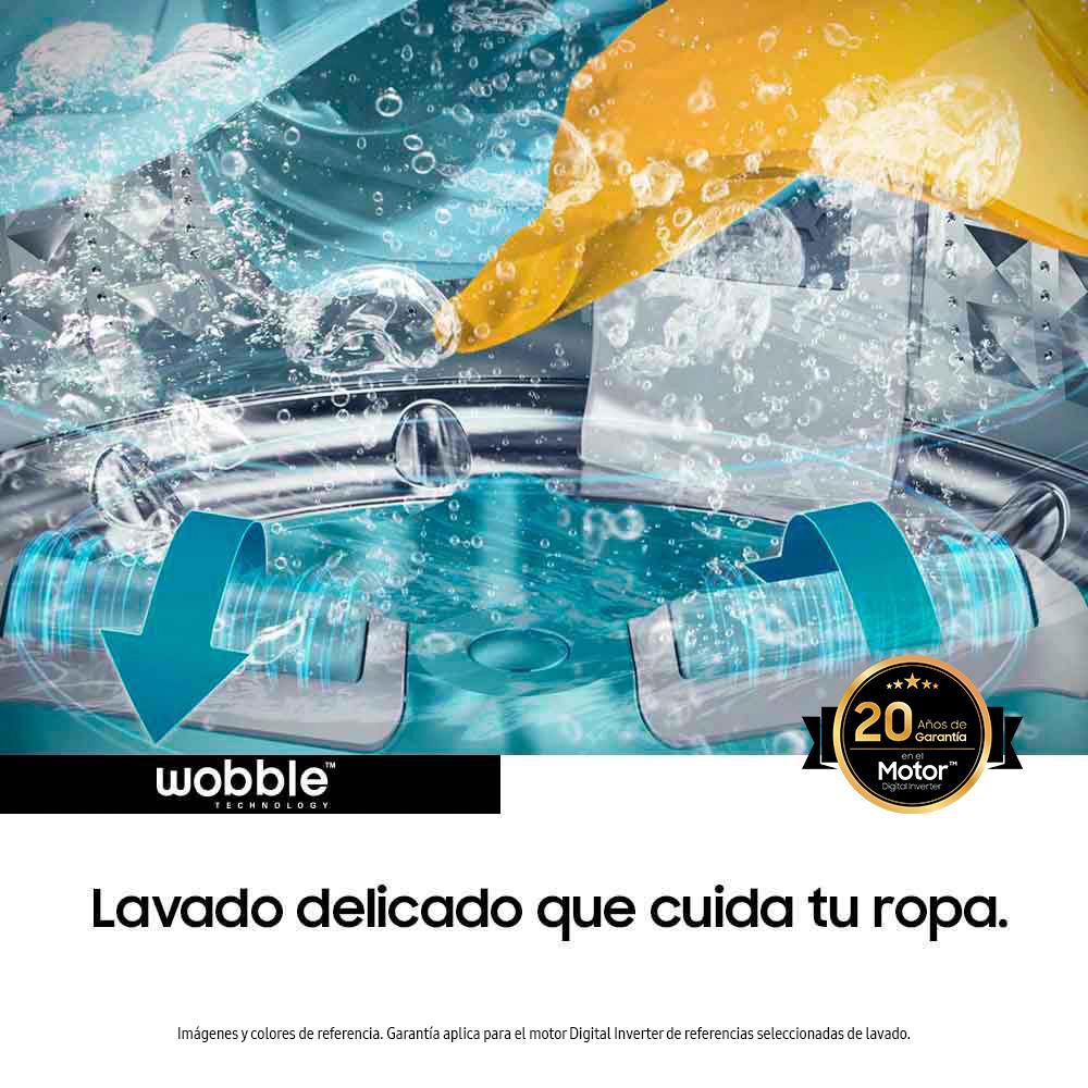 Lavadora SAMSUNG Carga Superior 15 kg (33 lb) WA15T5260B img #5