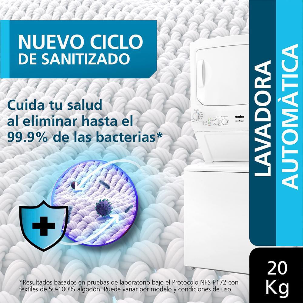 Lavadora Secadora MABE Gas   MCLC2040GS img #6