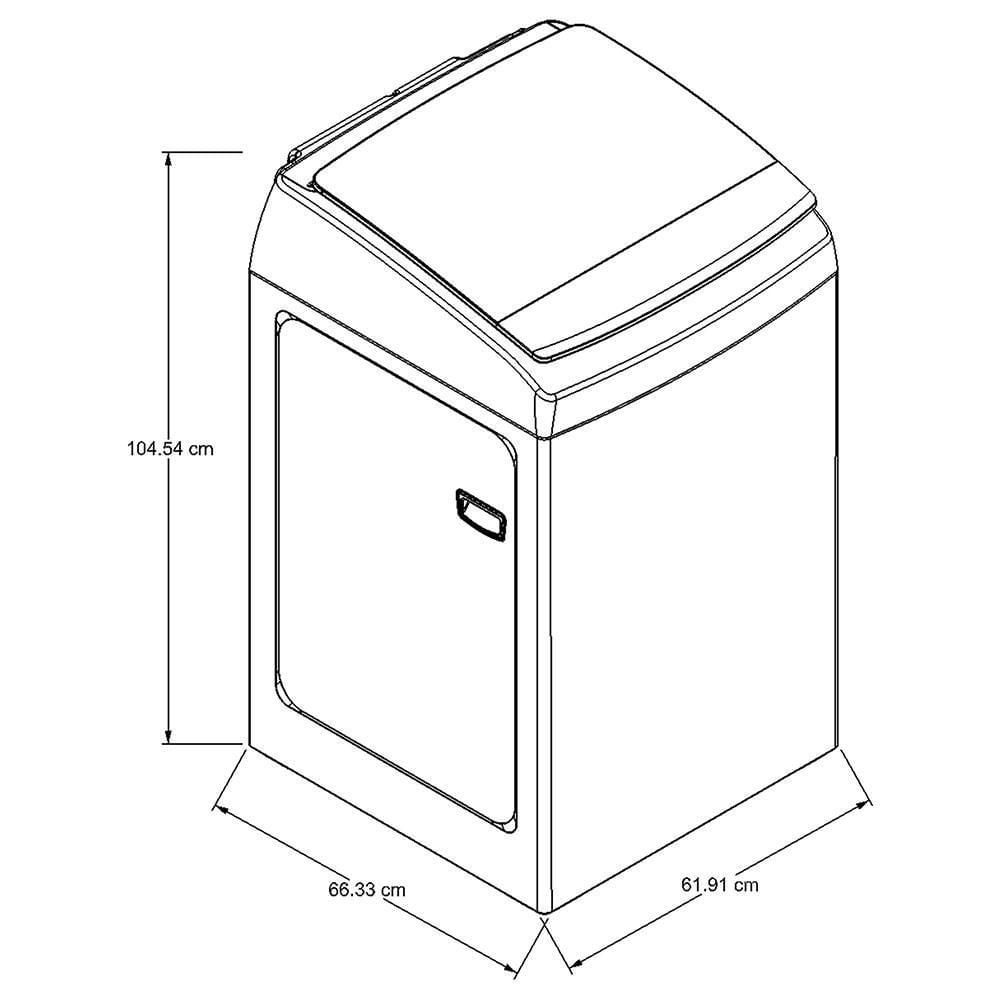 Lavadora WHIRLPOOL Carga Superior 17 kg (37 lb) WW17KTAHLA img #5