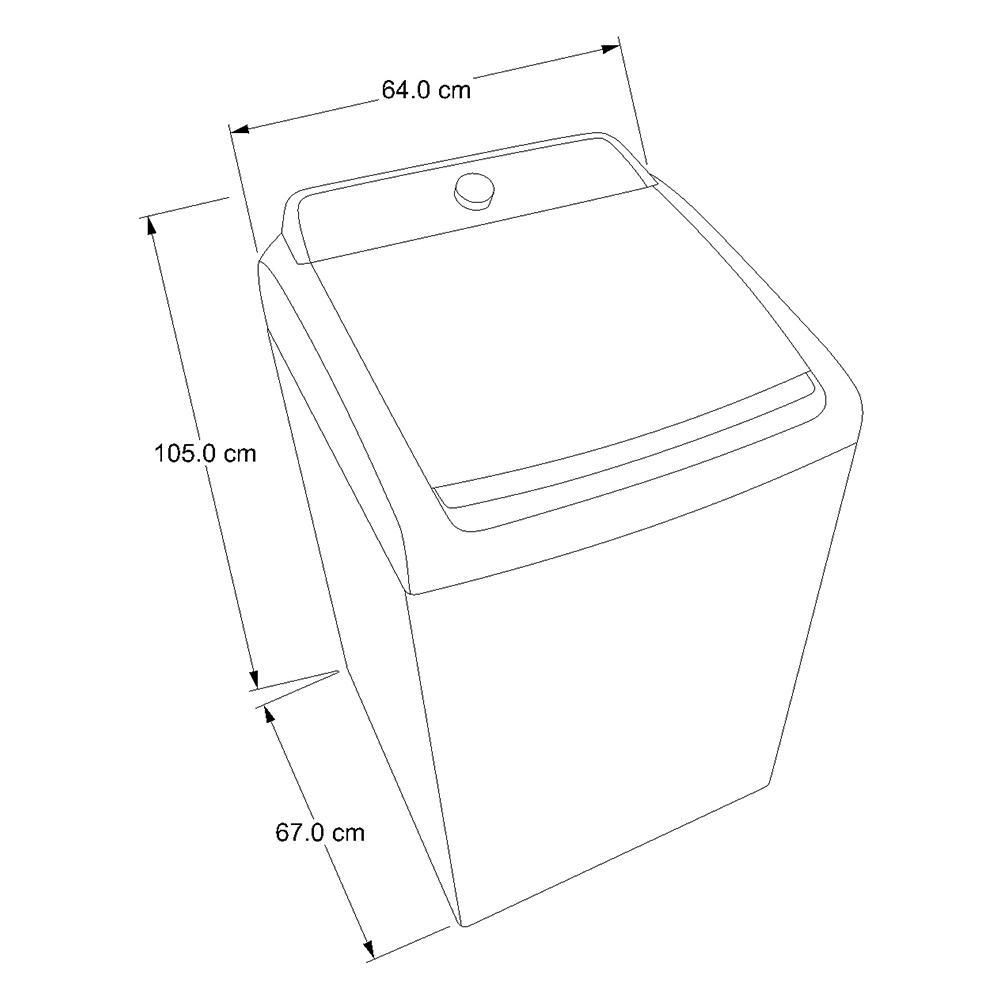 Lavadora WHIRLPOOL Carga Superior 18 kg (40 lb) WWG18CNHLA img #6
