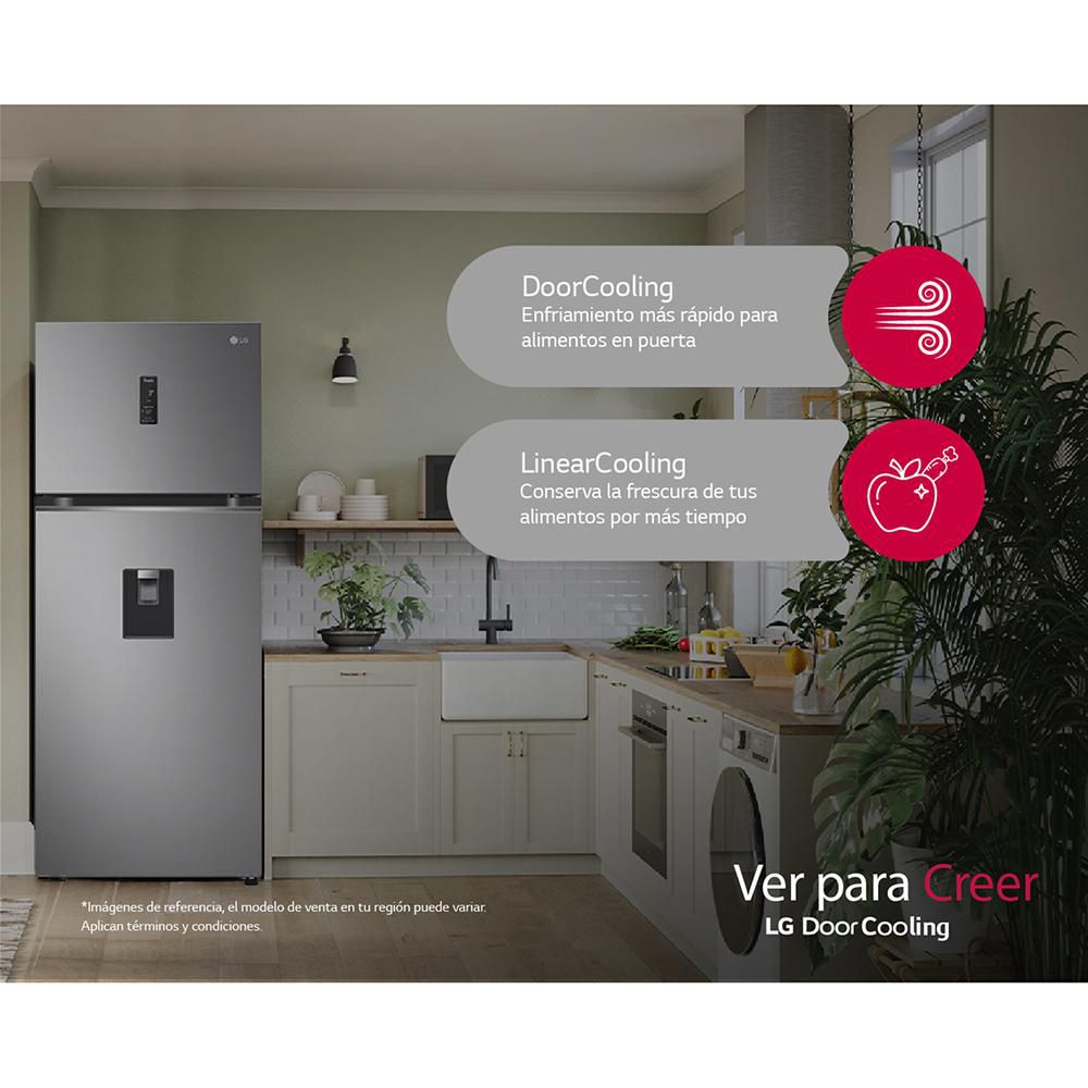 Nevera LG No Frost Congelador Superior 394 Litros  VT40AGPN.APZCCLM SILVER img #2