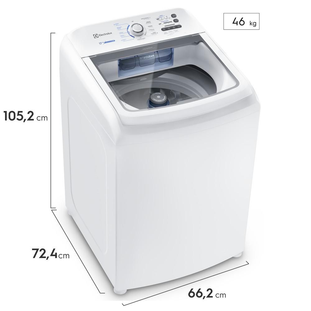 LAVADORA ELECTROLUX Carga Superior 20 kg (44lb) LB20A img #2