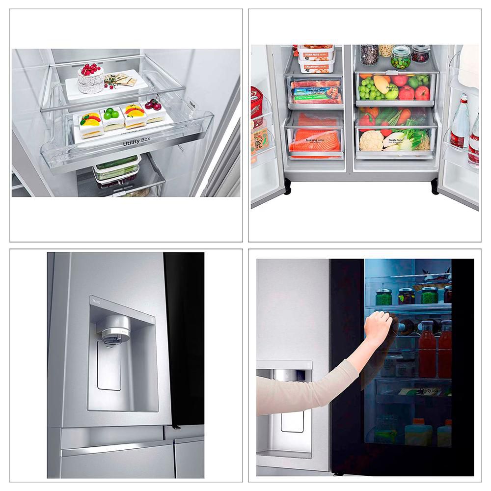 Nevecón LG Side By Side 637L  LS66SXSCA Silver img #6