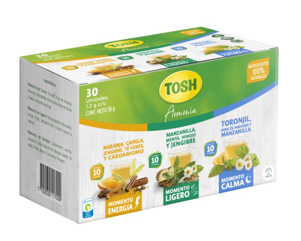 Aromática TOSH surtidas (36  gr) img #2