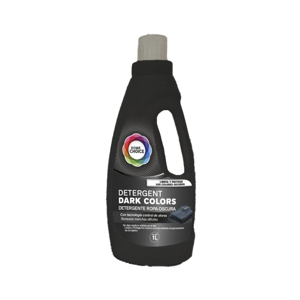 Detergente líquido HOMECHOICE MARCA EXCLUSIVA ropa oscura (1000  ml) img #1