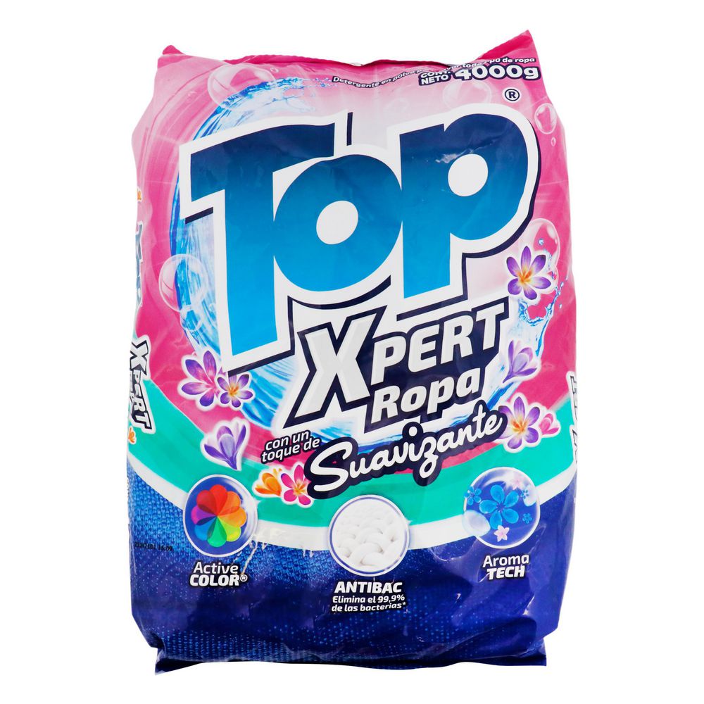 Detergente en polvo TOP con suavizante (4000  gr) img #1