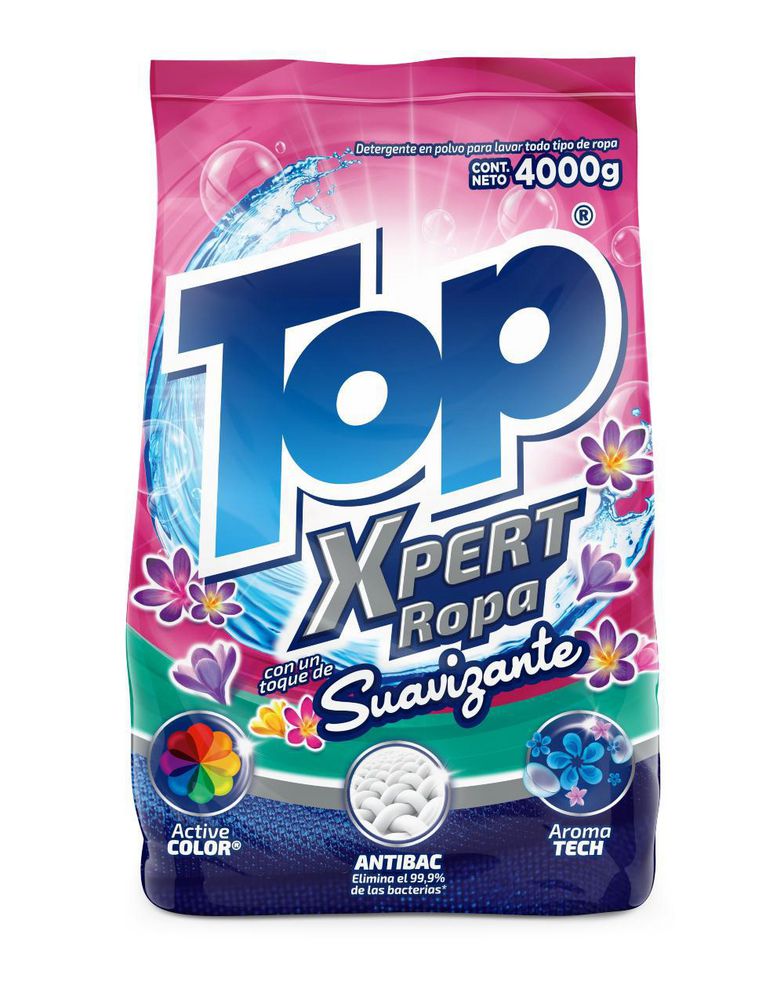 Detergente en polvo TOP con suavizante (4000  gr) img #2