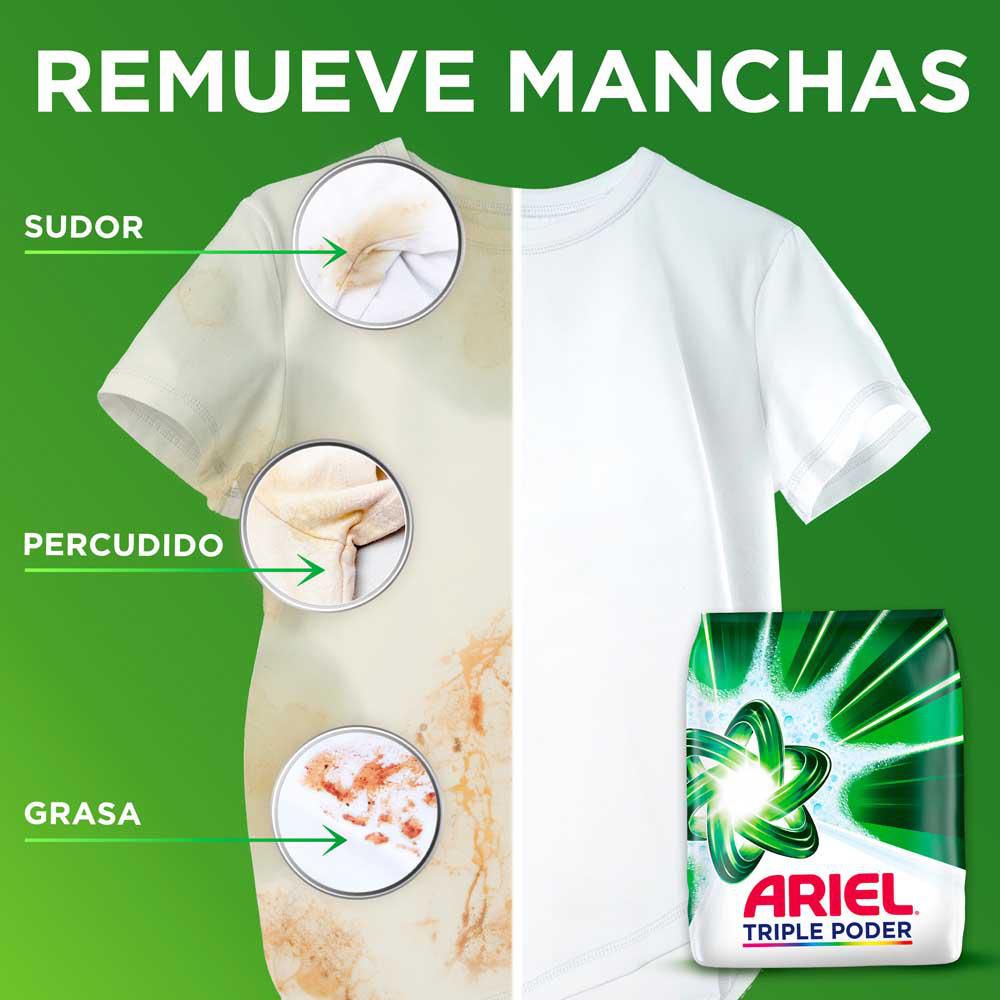 Detergente en polvo ARIEL triple poder (1500  gr) img #3