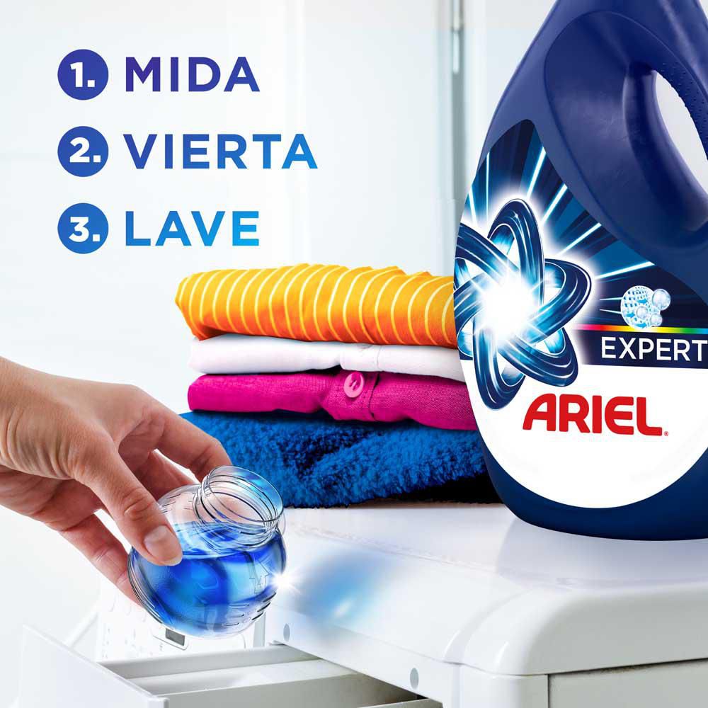 Detergente líquido ARIEL remueve manchas y cuida el color (1200  ml) img #5