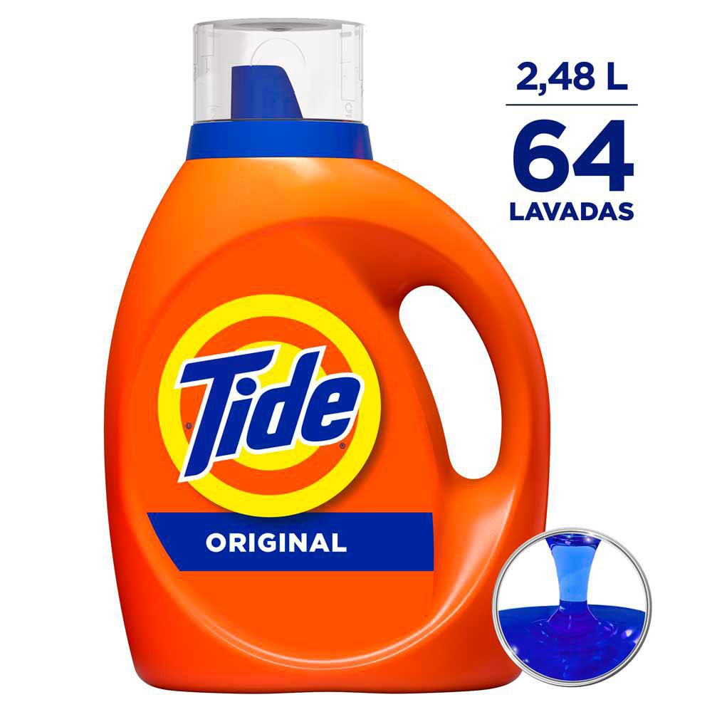 Detergente líquido TIDE original (2480  ml) img #1