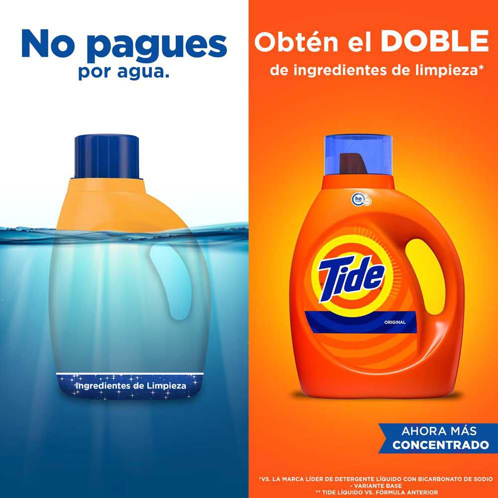 Detergente líquido TIDE original (2480  ml) img #4