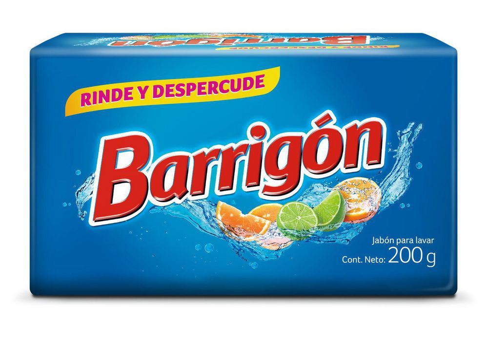 Jabón de barra BARRIGON azul rinde y despercude (200  gr) img #2
