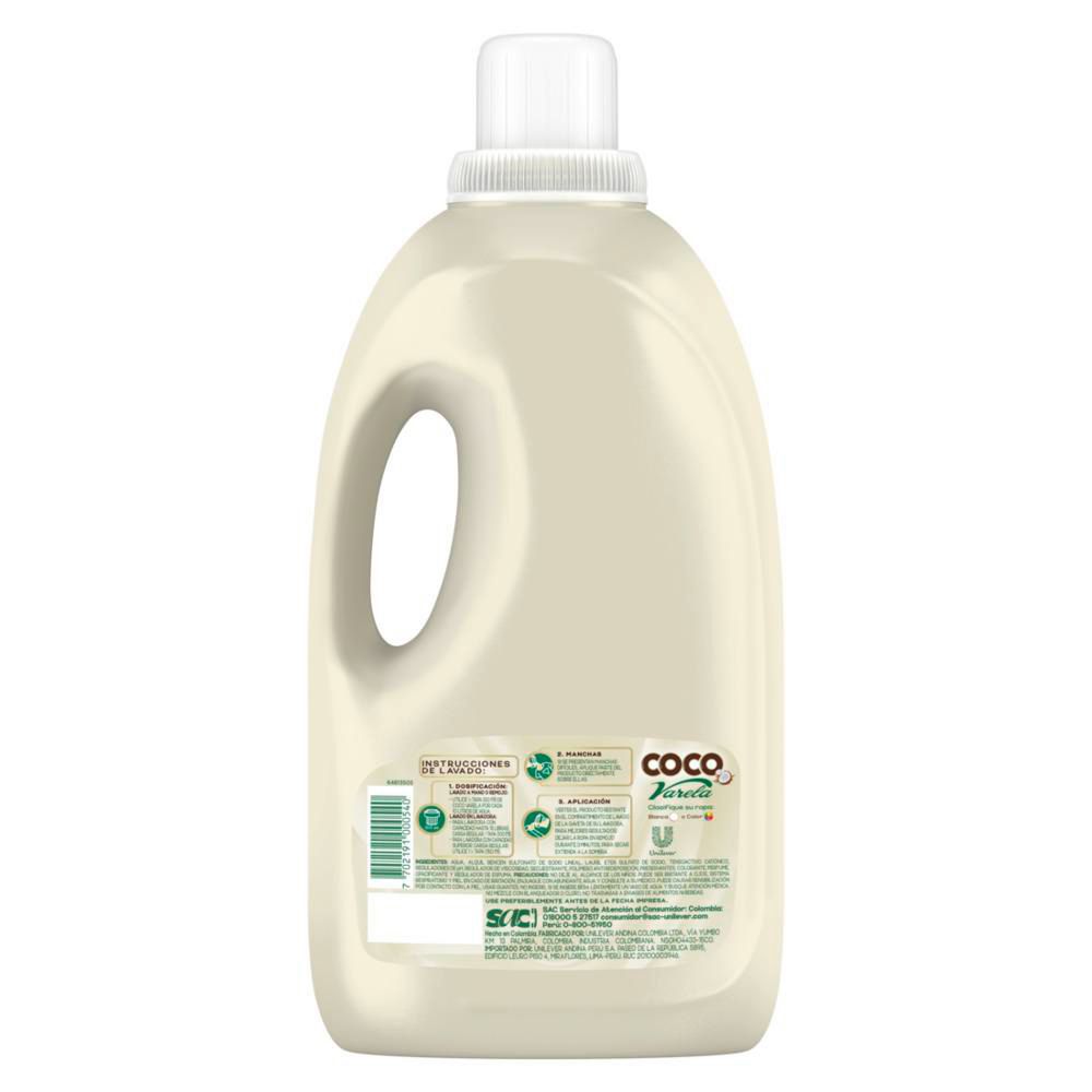 Detergente líquido COCO VARELA coco (3000  ml) img #3