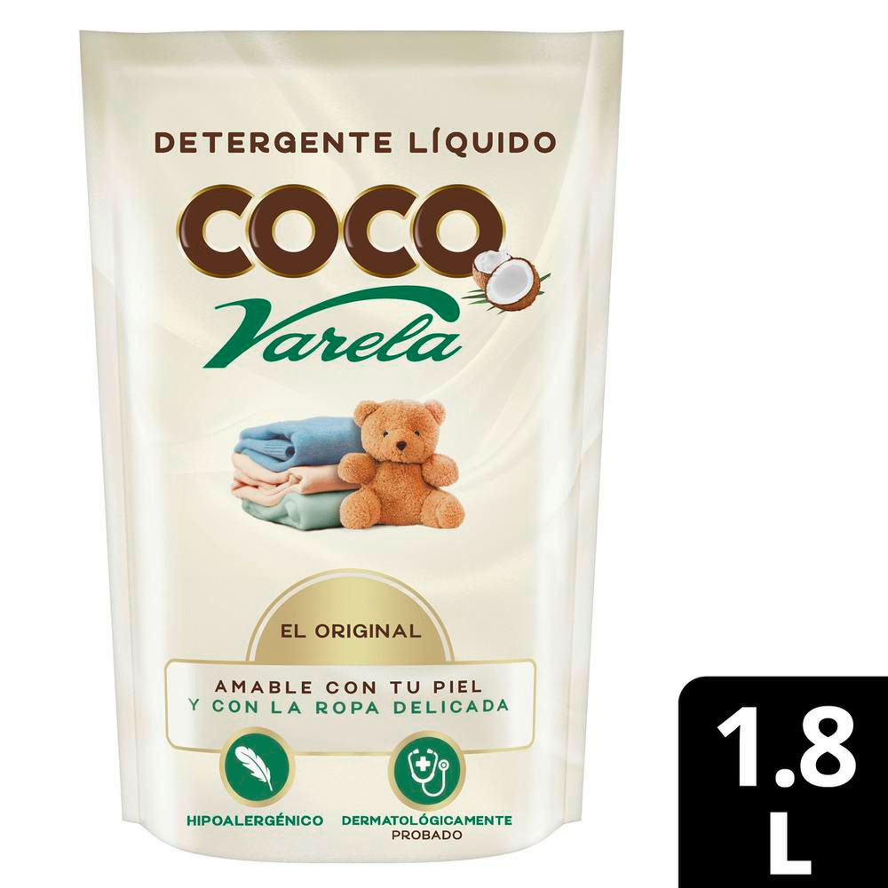 Detergente líquido COCO VARELA coco (1800  ml) img #1