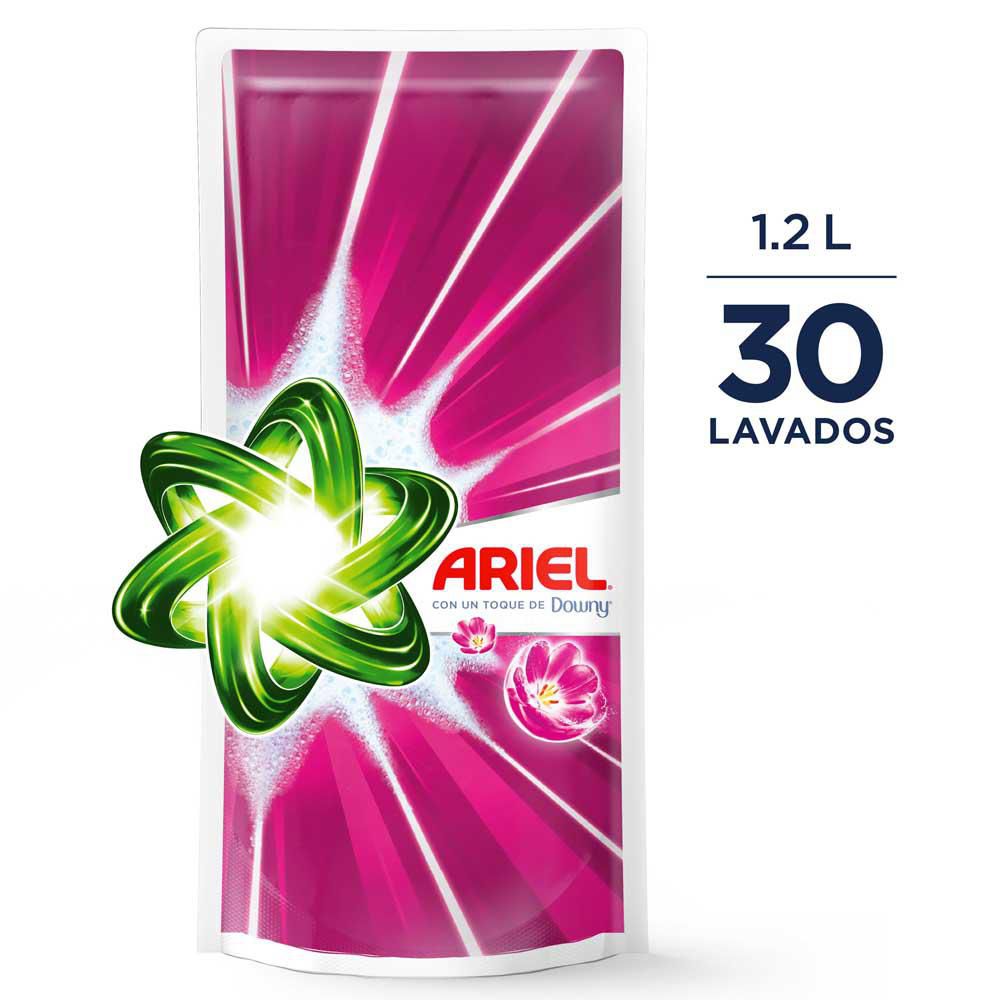 Detergente líquido ARIEL con un toque de downy (1200  ml) img #1