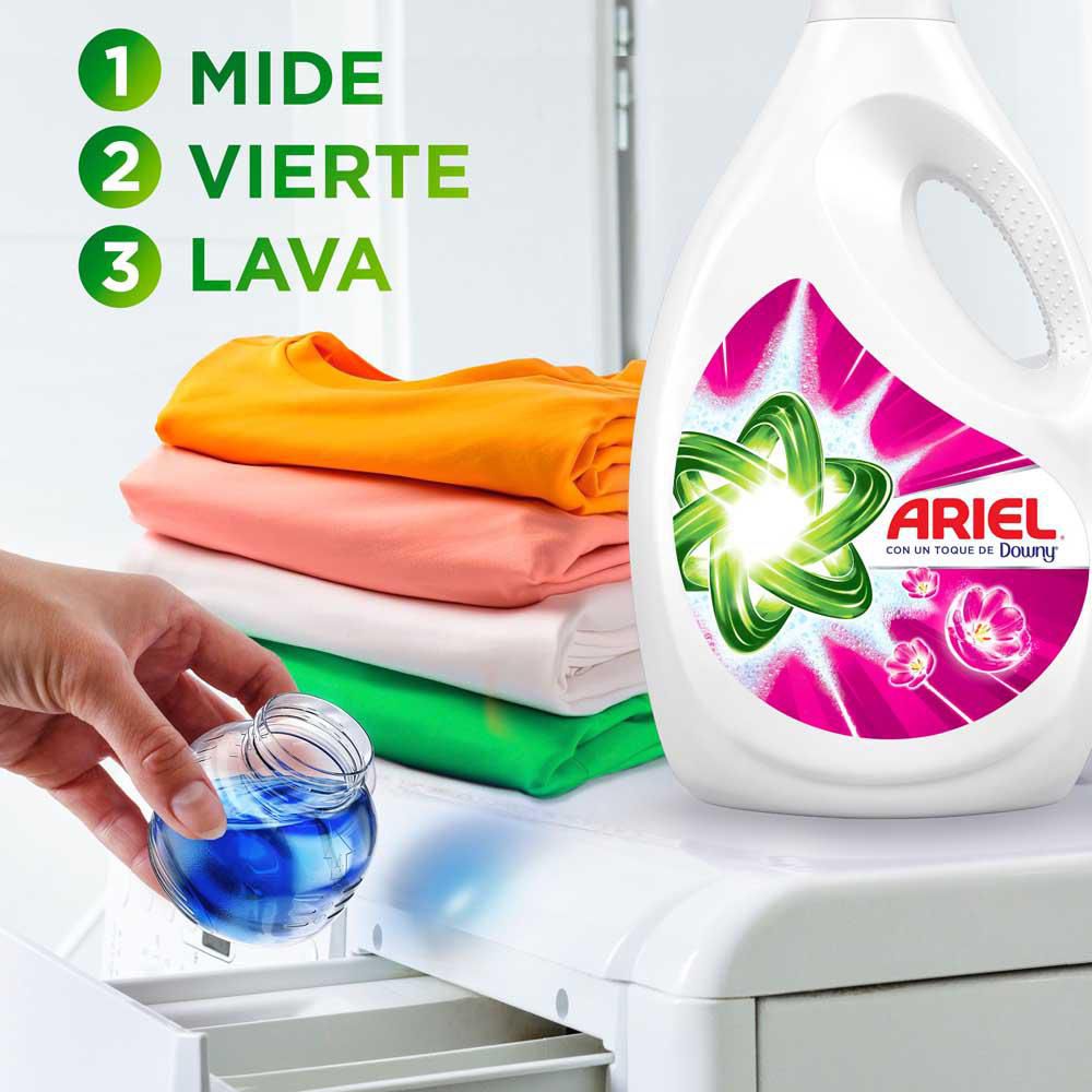 Detergente líquido ARIEL con un toque de downy (1200  ml) img #3