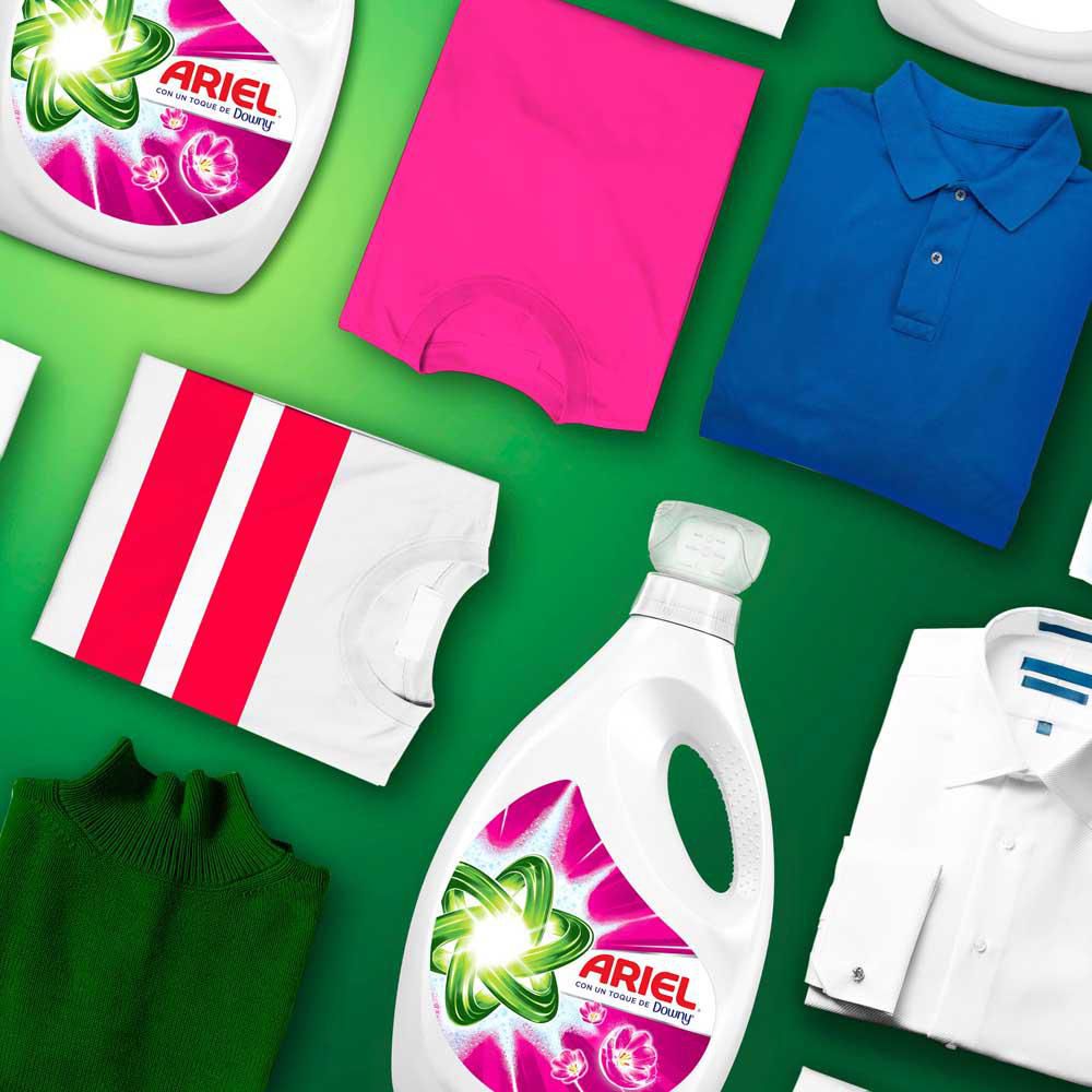 Detergente líquido ARIEL con un toque de downy (1200  ml) img #6