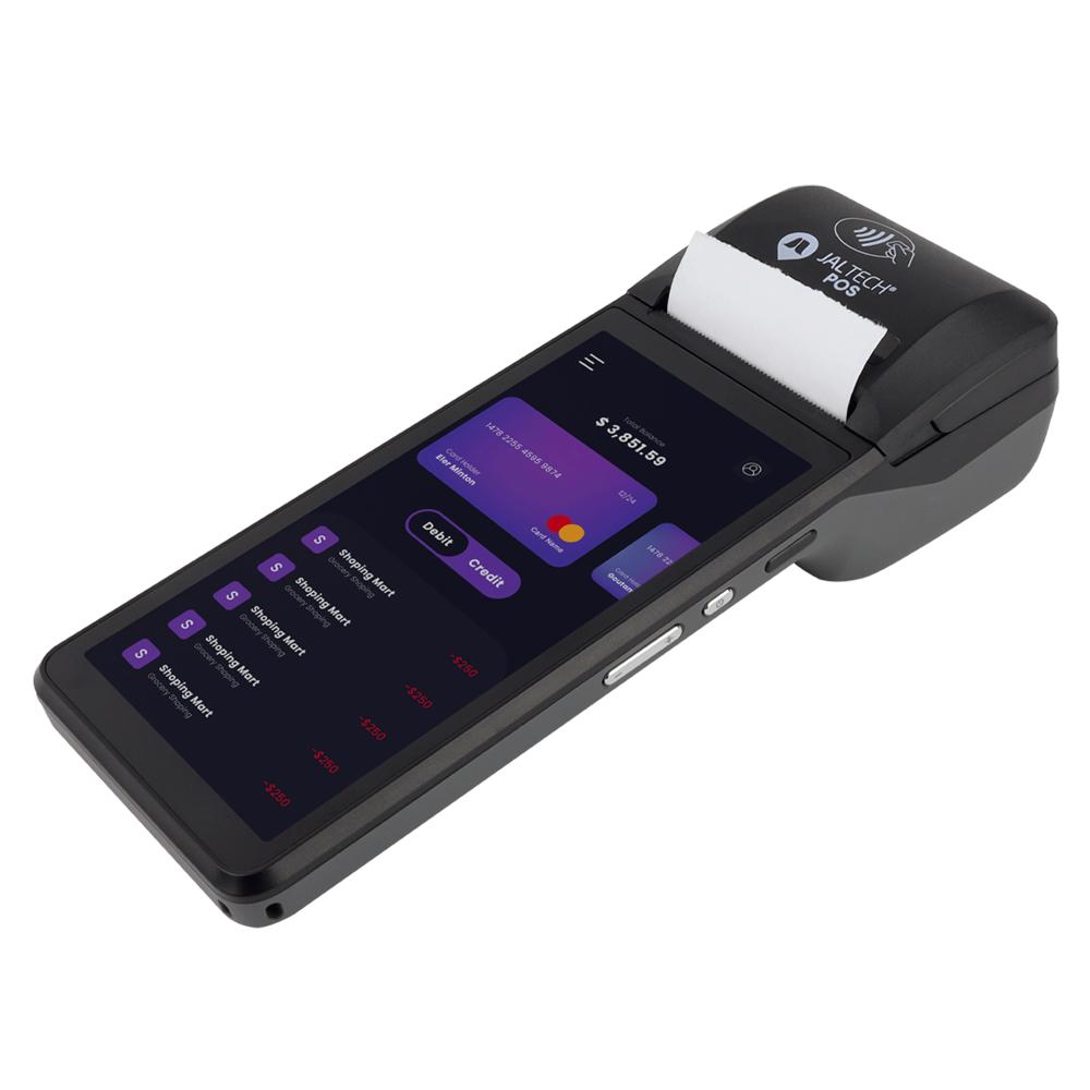 Terminal Móvil Nfc Jalpost1 Pos Android Jaltech Con Impresoray Lector De Códigos
