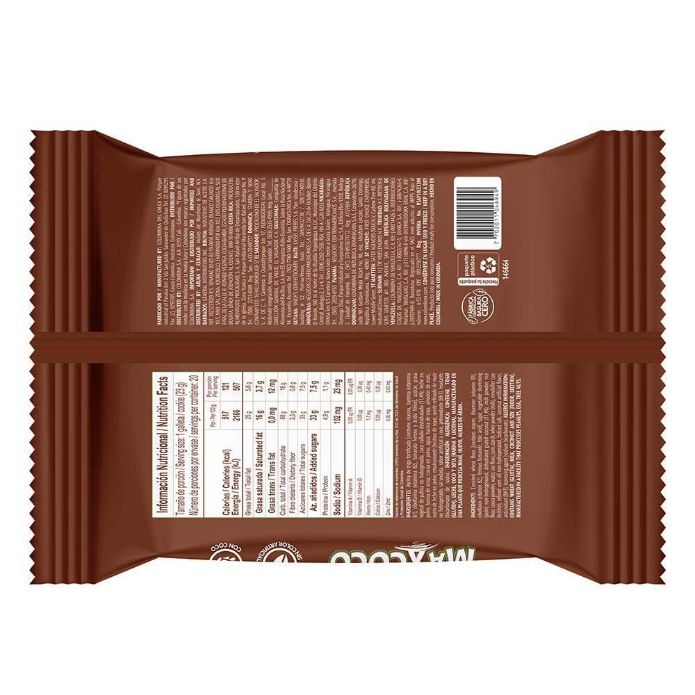 Galletas COLOMBINA wafer con crema de coco x10und (460  gr) img #2