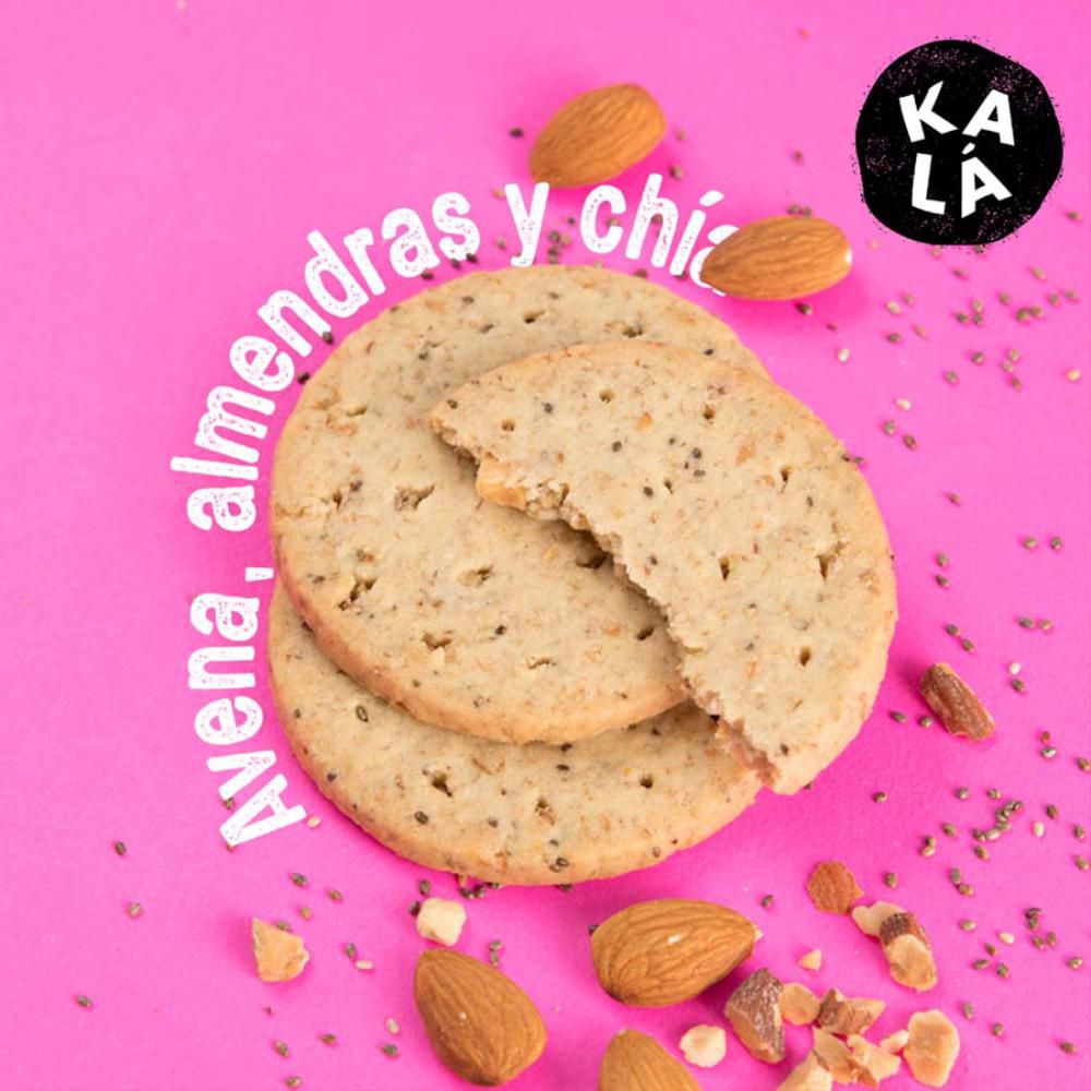 Galletas KALÁ avena, almendra y chía (216  gr) img #2