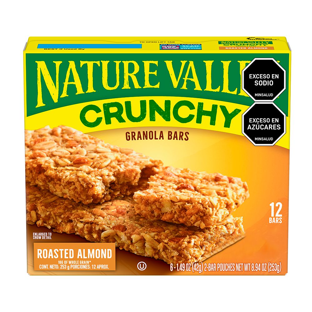 Granola NATURE VALLEY MARCA EXCLUSIVA barra almendra tostada (253  gr) img #1