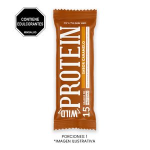 Barra de proteína WILD PROTEIN caramelo (45 gr)