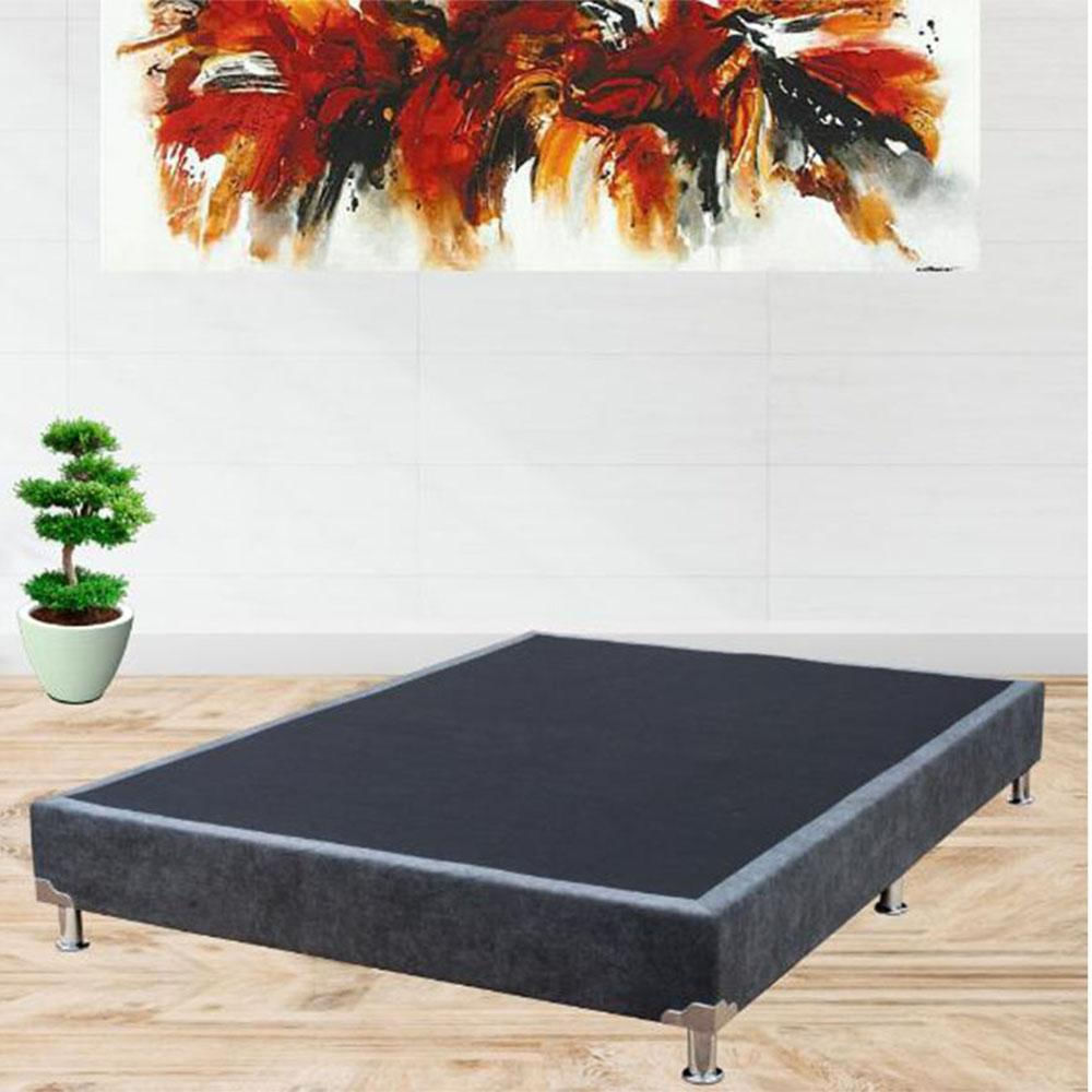 Colchon Doble +Basecama+Espaldar+Puff+Protector+Almohadas img #5