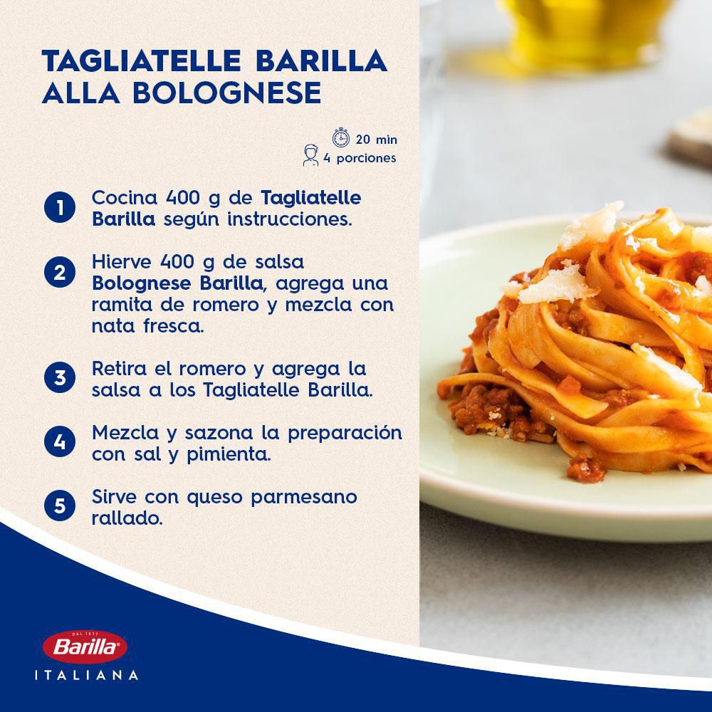 Pastas BARILLA MARCA EXCLUSIVA tagliatelle (500  gr) img #2