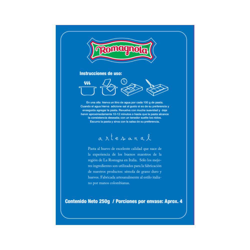 Pastas ROMAGNOLA spaghetti artesanal (250  gr) img #2