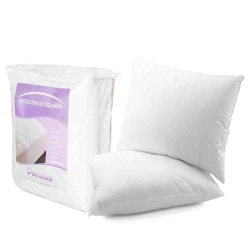 Protector Acolchado King 200*200 + 2 Almohadas 50*90 Cm img #2