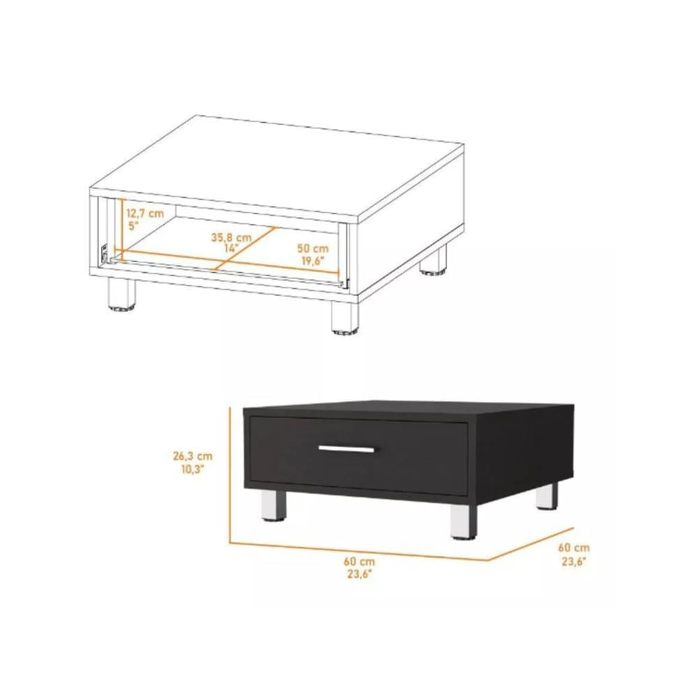 Mesa De Centro Ascher Wengue img #4