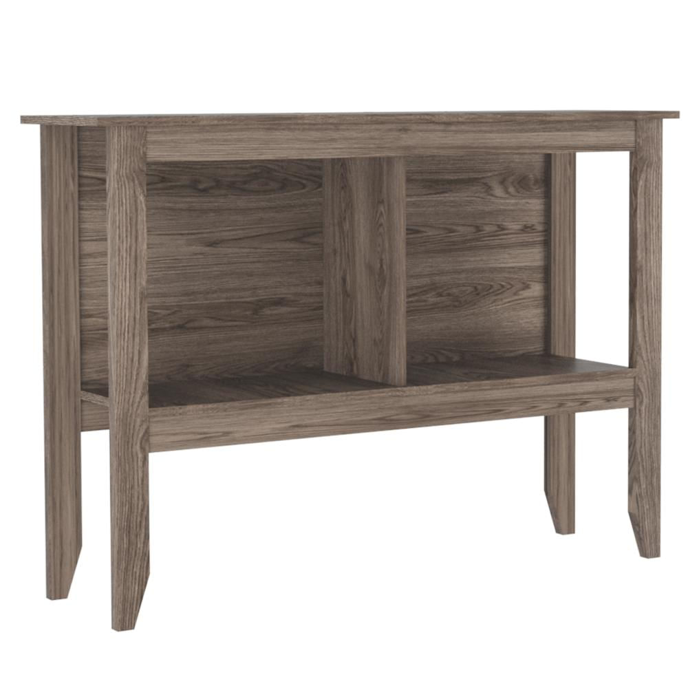 Mesa Auxiliar Omah Chocolate Con Entrepaño Doble img #4