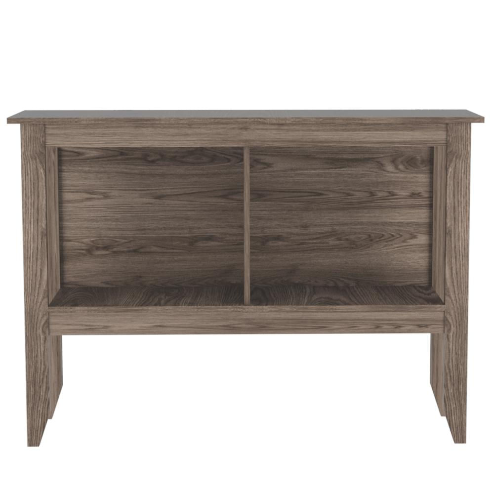 Mesa Auxiliar Omah Chocolate Con Entrepaño Doble img #5