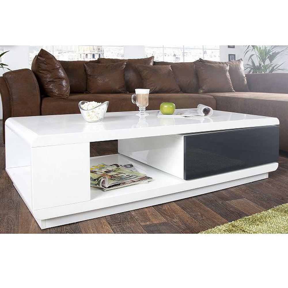 Mesa De Centro Moderna Rumba Gris img #1