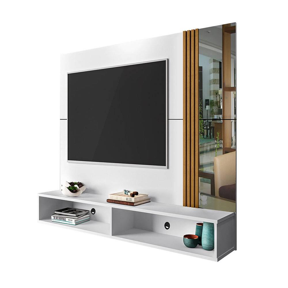 Panel Titan Blanco Y Almendra 180 Cm Con Espejos img #1