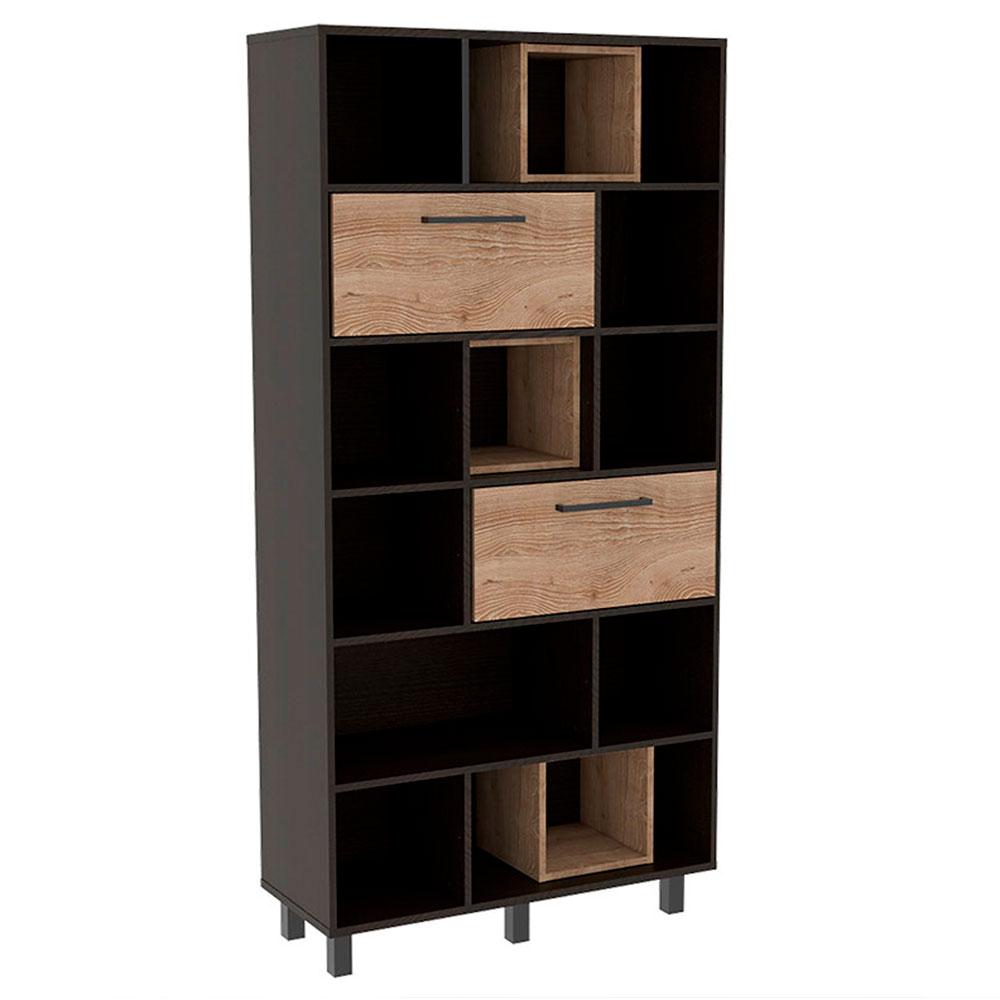 Combo Biblioteca + Mesa De Centro + Rack + Mueble Bar Kaia img #2